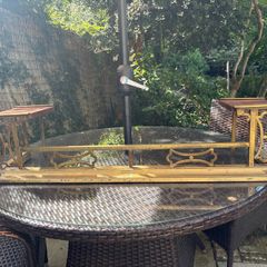 Brass fire fender