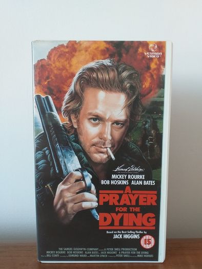 A Prayer For The Dying VHS Video Cassette Tape 1987