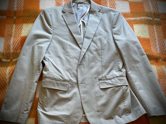 Zara - Beige/Khaki Mens Suit - Large