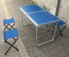 Camping Table And Chairs Set