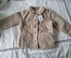 The Little White Company borg jacket