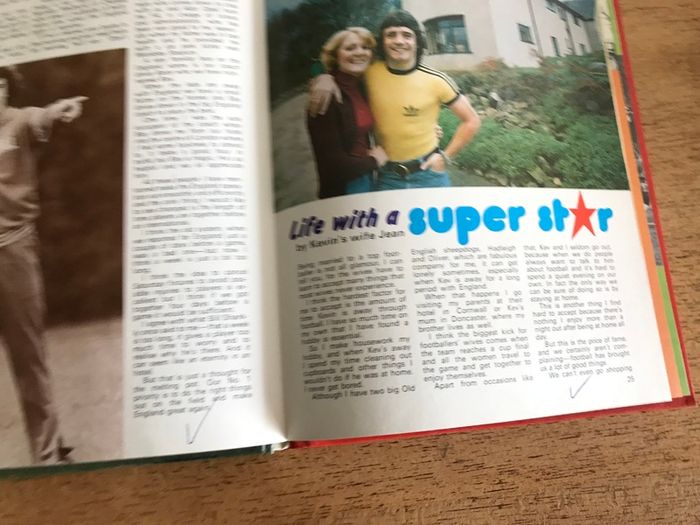 Vintage Kevin Keegan's Soccer Annual 1978+ Liverpool Annual 2013