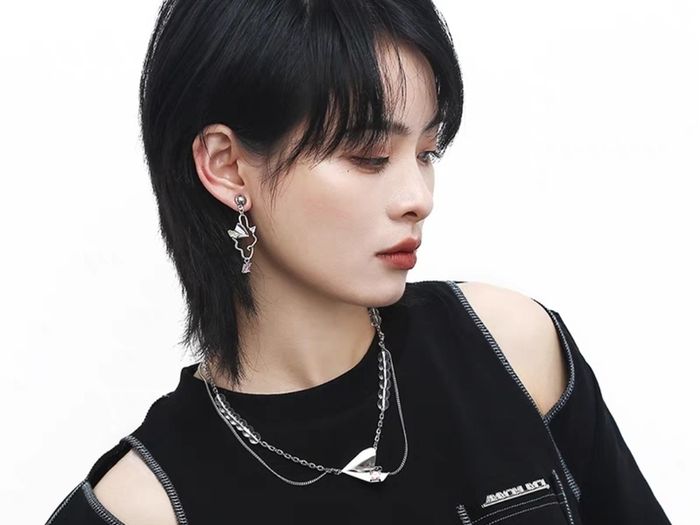 Rebel Studio Metal Heart Necklace
