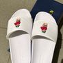 UNISEX Ralph Lauren Pool Slides Barely Used - like a new Image 3