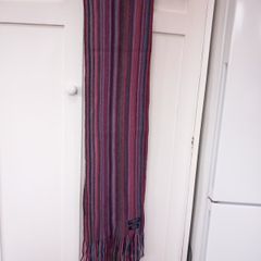 100% Cashmere Charles Tyrwhitt Long Scarf Multicolour Stripe.