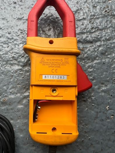 Fluke multimeter, amp clamp and temp probe