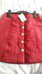 Brand new suede skirt size uk6