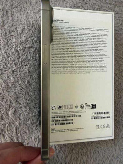 iphone 15 pro max 256gb unlock mint condition