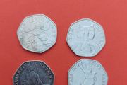 Beatrix Potter collectable 50p Coins