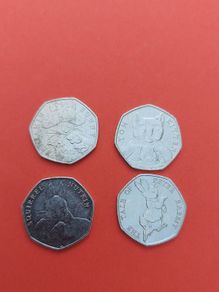 Beatrix Potter collectable 50p Coins