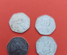 Beatrix Potter collectable 50p Coins