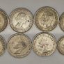 Australia Silver Mixed Dates Sixpence 6d and Threepence 3d Coin Lot x8 Image 4