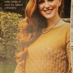 A Knitting Pattern - A Lovely Lacy Sweater - #