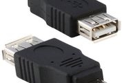 New USB A Female To Micro USB B Male Adapter Connector Changer Converter #199