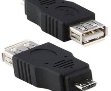 New USB A Female To Micro USB B Male Adapter Connector Changer Converter #199