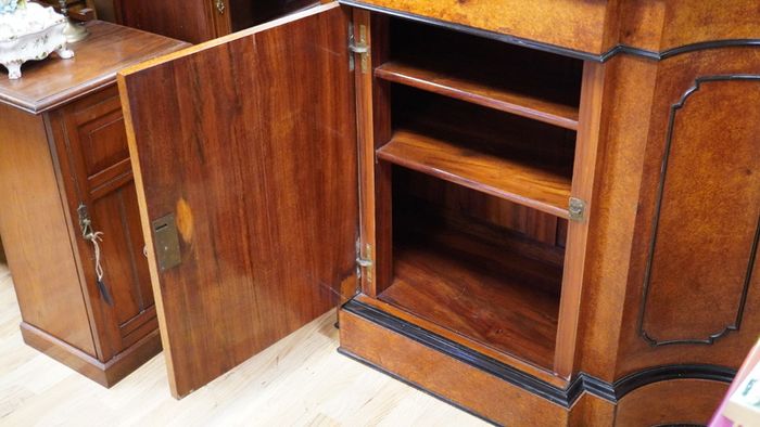19th Century French Burr Thuya Cabinet