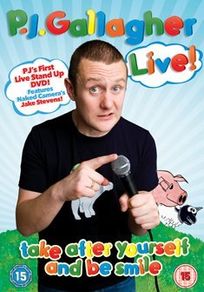 PJ Gallagher Live DVD Brand New & Sealed