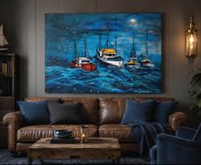 Acrylic on canvas!