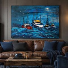 Acrylic on canvas!