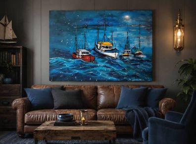 Acrylic on canvas!
