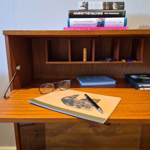 Mid-Century Drinks Cabinet/Bookcase by Avalon