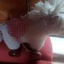 Vintage Pull Along Horse on Wheels Image 2