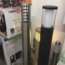 Garden Lights 80 cm High Stainless Steel Post Bollard Light Image 3