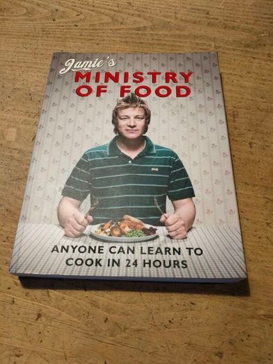 Jamie's Ministry of Food, anyone can learn to Cook in 24 Hours..