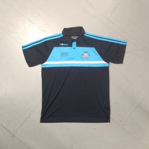 Dublin (L) GAA Polo Shirt O'Neills Jersey Gaelic Football Hurling Camogie Blue Baile Atha Cliath Leinster Large