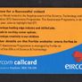 1999 Ireland 50 unit Science Week (ODS3) Call Card Used Image 2