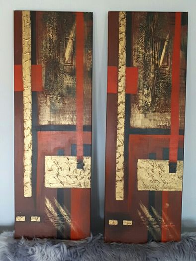 Canvas painting abstract