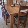 Beautiful Solid Oak Dining Set, Perfect for Family Dinners & Entertaining! Image 7