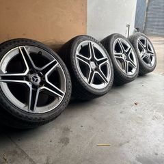 18in 5x112 genuine Mercedes AMG alloys