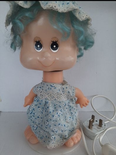vintage lamp Doll 50 yrs old