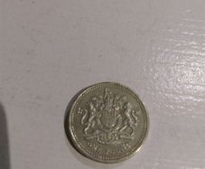 Old English Pound Coin
