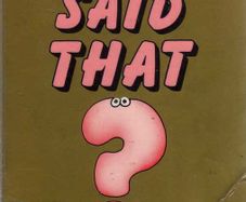 'Who Said That ' A Book Of Irish Lists