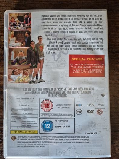 The Big Bang Theory Season 1-4 DVD
