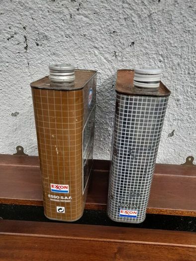 Esso Oil Cans