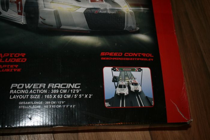 Furious Challenger Road Racing Slot Car Set Electric Powered Kids or Adults Toy (65" long)