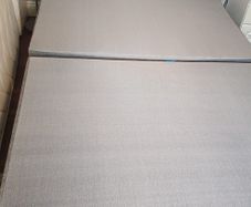 Bed base and headboard
