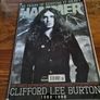METAL HAMMER - 25th Anniversary with Metallica's Cliff Burton article Image 3