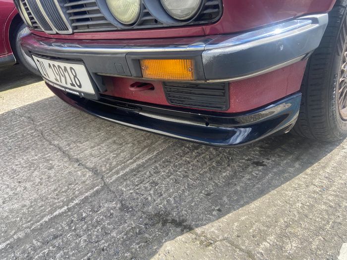 Genuine Pfeba 1919 742 VAP BMW E30 Motorsport MTech Jimmy Hill Front Spoiler Lip RARE