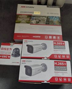 4K Hikvision CCTV System, 3 Cameras with 2TB NVR
