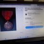 Japanese Red Cross Silver Service Medal.Old dark tone. Image 9