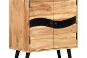 Sideboard 57x34x75 cm Solid Acacia Wood