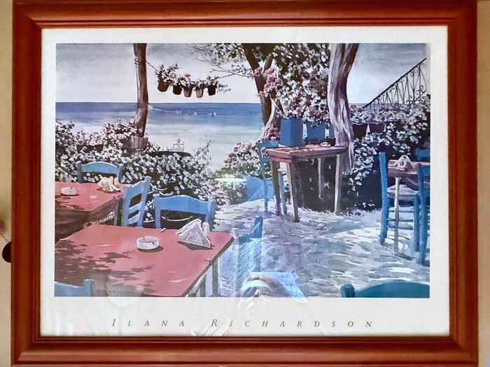 3 Framed Ilana Richardson Mediterranean Art Prints
