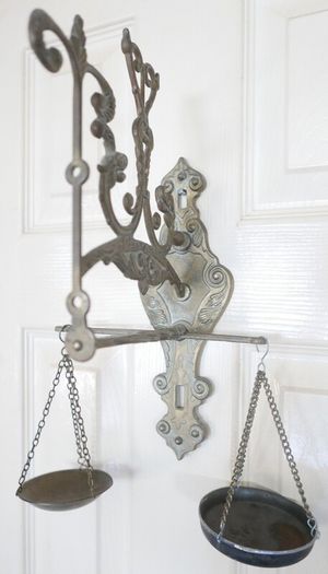 Vintage Scale, Wall Scale, Wall Decoration