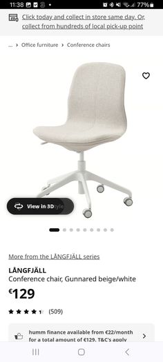 Desk and chair