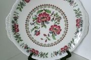 Vintage  'Vivaldi '  Handled Cake Plate