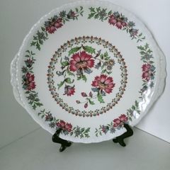 Vintage  'Vivaldi '  Handled Cake Plate